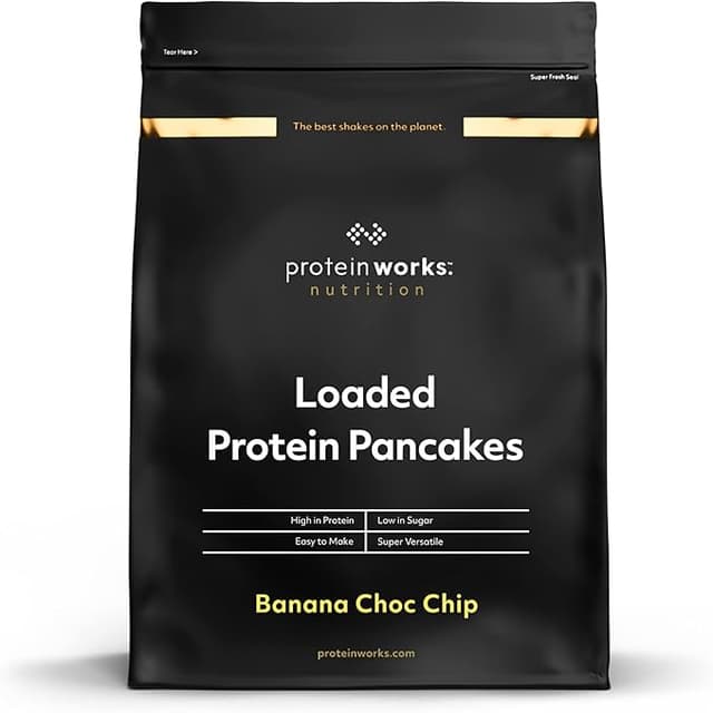 Imagen de THE PROTEIN WORKS Loaded Tortitas Proteicas 🍌🍫 500g en OfertitasTOP