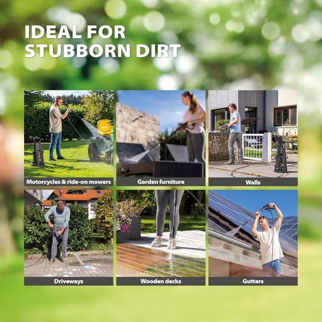 Detalle 2 de WAGNER Aquastorm Advanced pressure washer with Standard & Turbo nozzles and 5 m high-pressure hose