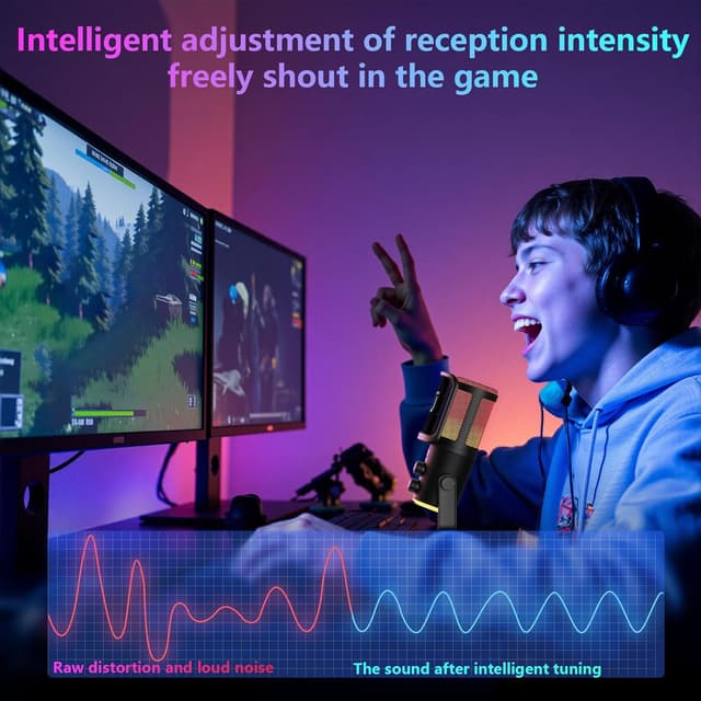 Thumbnail 1 de Tisco USB Condenser Microphone 24bit