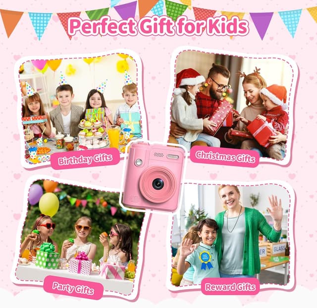 Thumbnail 6 de Gofunly Kinderkamera 1080P mit 32 GB ⚙