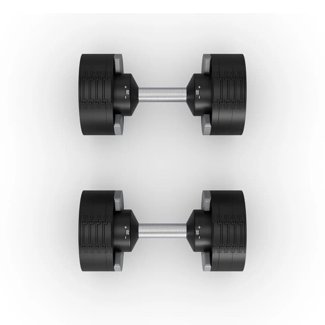 Detalle 2 de HORIZON Pack 2 mancuernas ajustables 2–20 kg 🏋