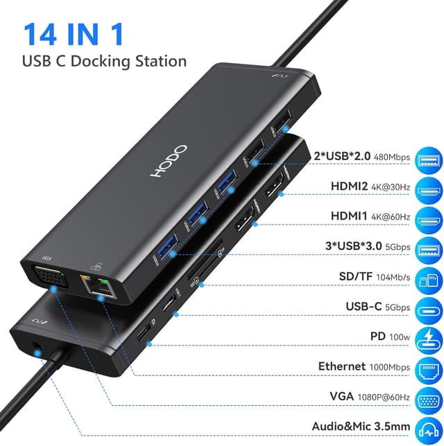 Thumbnail 1 de USB C Hub HDMI Adapter 4K@60Hz