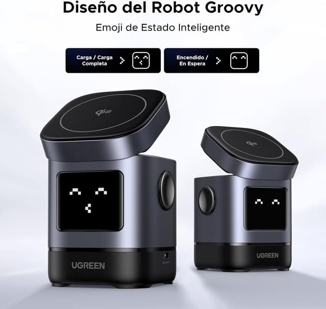 Thumbnail 5 de UGREEN UNO Qi2 15W: Cargador Inalámbrico Magnético 2 en 1 ⚡