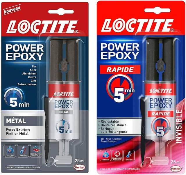 Thumbnail 6 de LOCTITE Colle époxy métal 5 min 25 ml