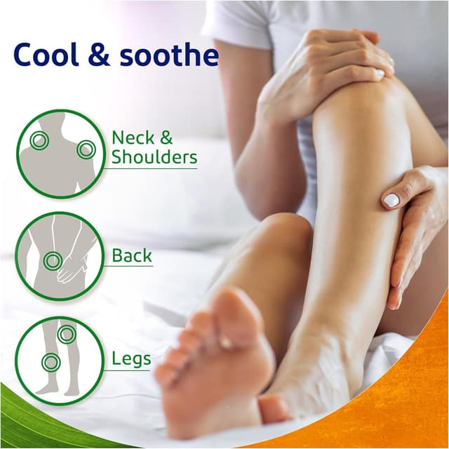 Detalle 1 de VoltarolNaturals Organic Plant-Based Cooling & Soothing Gel (50ml) for Neck, Shoulder & Back