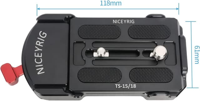 Thumbnail 5 de NICEYRIG Schnellwechselplatte 522 für TERIS