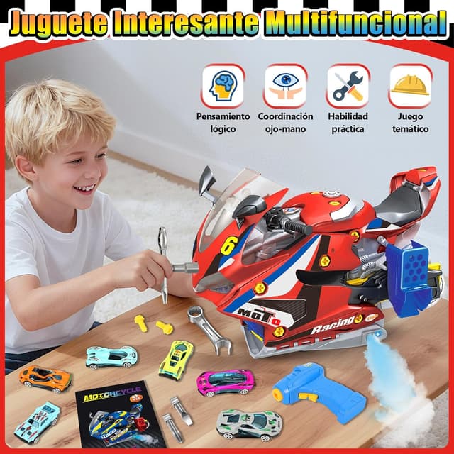 Thumbnail 4 de BuntWunder Moto Construir Niños 3-8 años