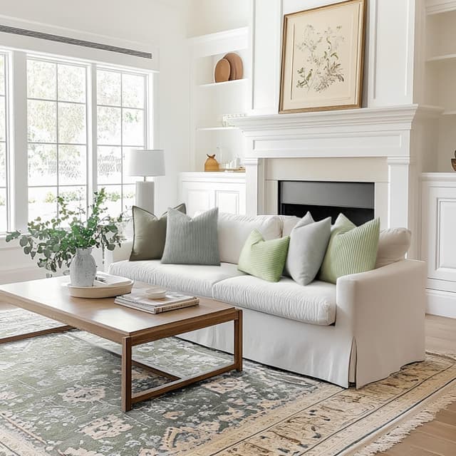 Thumbnail 6 de MIULEE Kissenbezug aus Kordsamt (Kissenhülle) 50x50 cm, Bohnengrün, 2er-Set