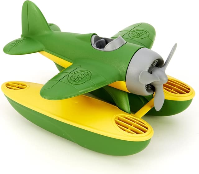 Detalle de Green Toys Seaplane 9 x 9.5 x 6 inches Toy Plane