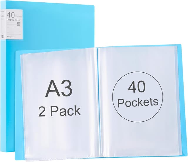 Detalle de Srvnpioy Cuaderno de presentación A3 80 hojas