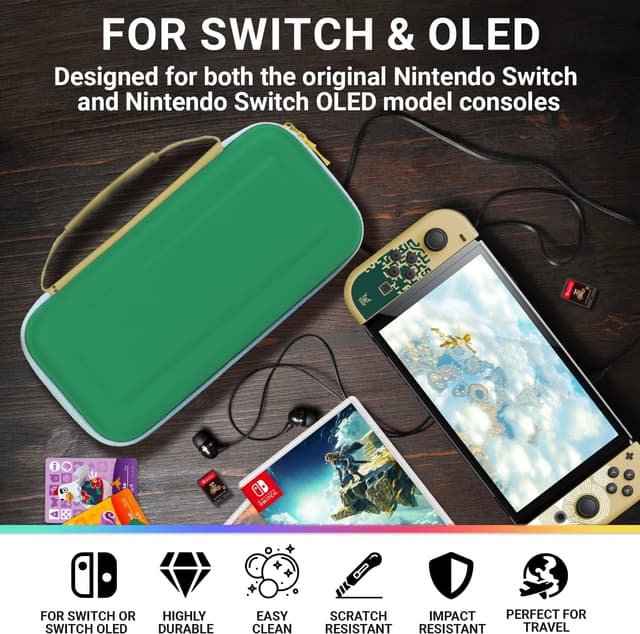Detalle 2 de Orzly Carry Case for Switch OLED 7 inch