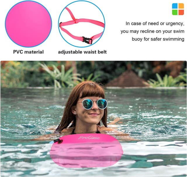 Detalle 2 de Highly Visible Swim Buoy 8 oz tow float