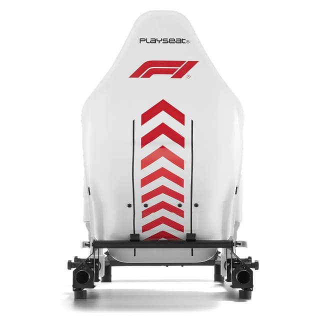Detalle de Playseat Formula Instinct F1 Edition asiento de carreras blanco