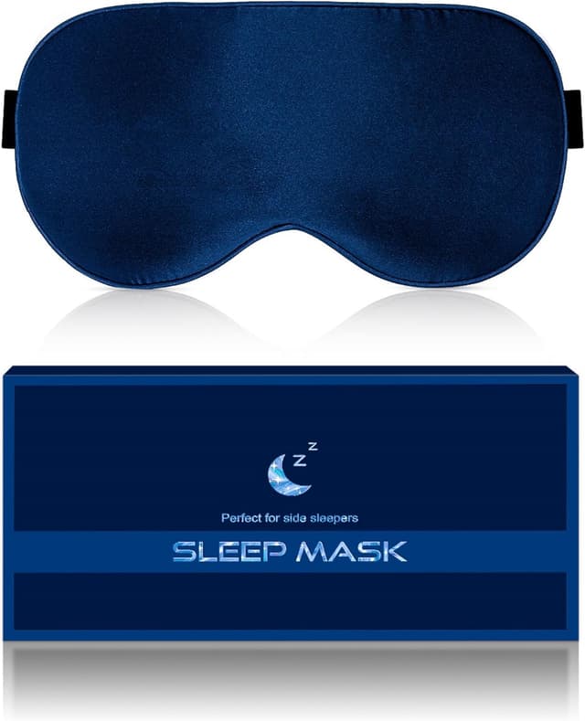 Imagen de Aosun Silk Sleep Mask 22-momme Mulberry Silk eye mask 😴 en OfertitasTOP
