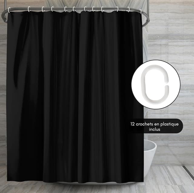 Thumbnail 5 de Americanflat Rideau de Douche 180x200 cm