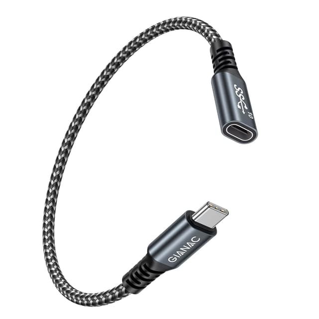 Detalle de GIANAC USB C Verlängerung Kabel 0.5M