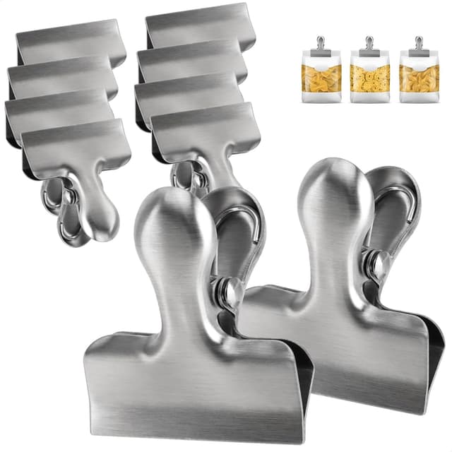 Imagen de com-four Lot 10 pinces 4 x 4 cm en OfertitasTOP