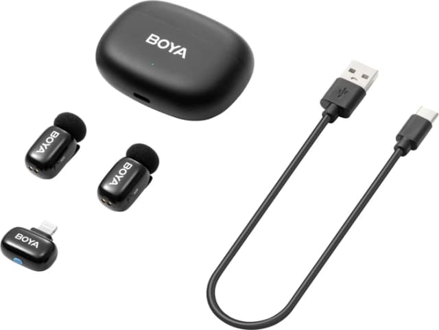 Detalle 1 de Boya Mini 2 Schwarz für Lightning Set