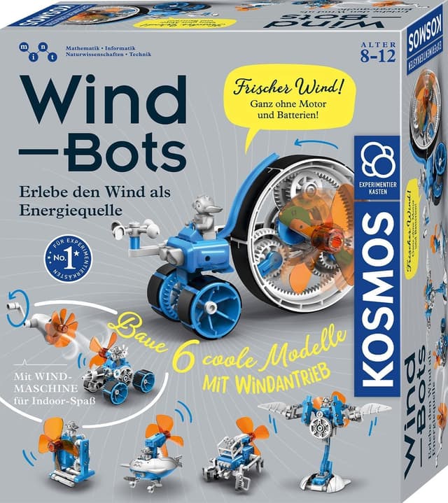 Detalle de Wind Bots Experimentierkasten