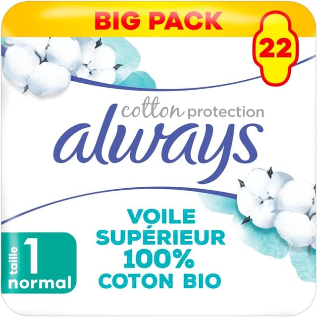 Thumbnail 6 de Always Protection Long Serviettes coton bio