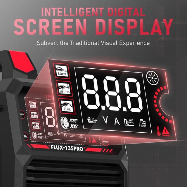 Thumbnail 1 de YESWELDER FLUX-135PRO 135A MIG Welder