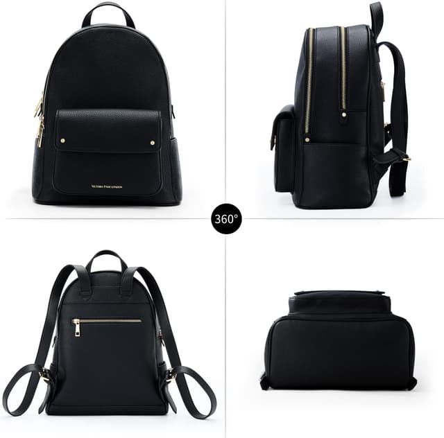 Detalle 2 de VICTORIA HYDE Zaino per computer portatile da donna: borsa scuola e viaggio per adolescenti