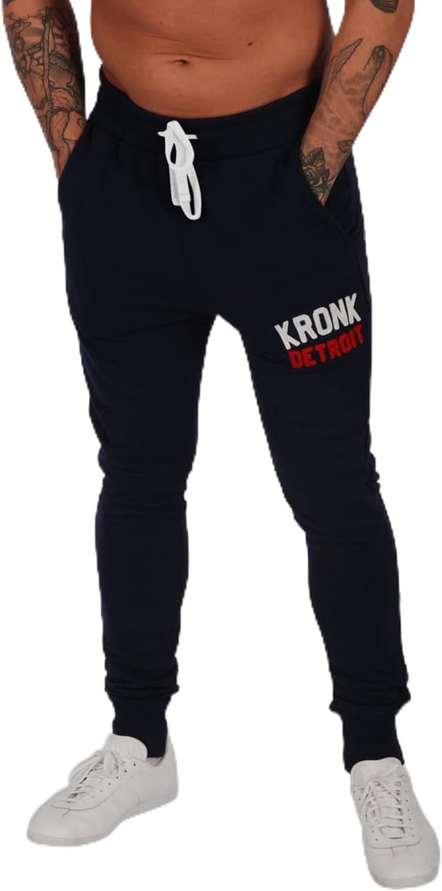 Detalle 1 de Kronk Slim Fit joggers with terryloop