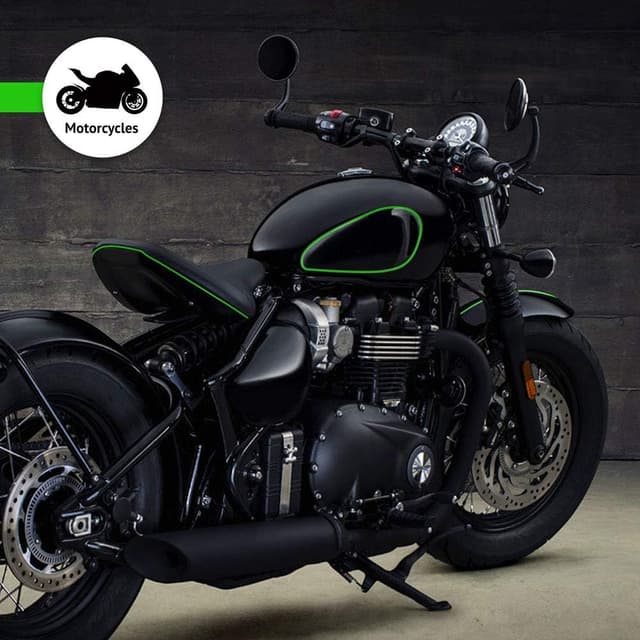 Detalle de 4R Quattroerre.it 10472 – Bandes adhésives de trim vert Kawa (5 mm x 10 m)