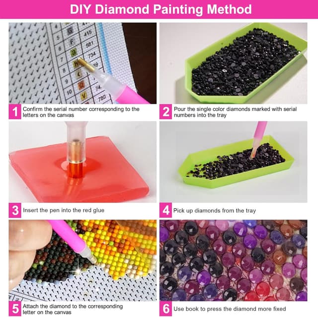 Thumbnail 4 de ZHUMUTO Diamond Painting XXL 40x70 cm