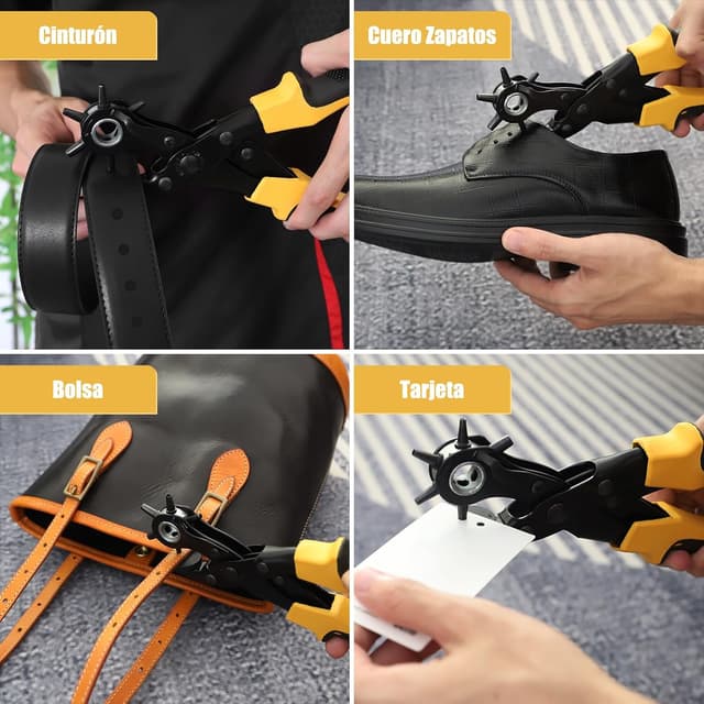 Thumbnail 6 de Diyife Alicates Sacabocado 6 tamaños 2–4,5 mm