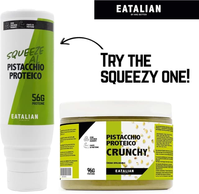 Thumbnail 7 de EATALIAN by AMZ BETTER Crema Proteica Pistacho Crunchy 🥜