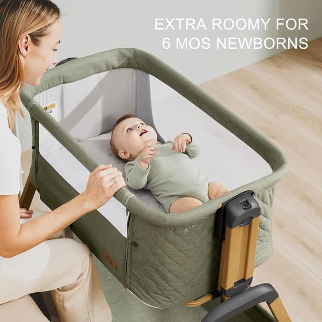 Thumbnail 5 de Jimglo 3-in-1 Baby Bassinet with Adjustable Height