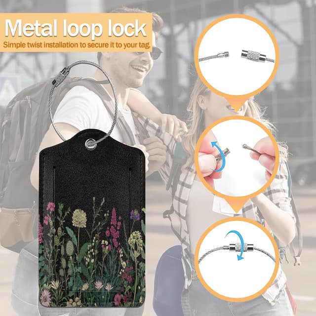 Thumbnail 3 de 2 Pack Luggage Tags for Suitcase