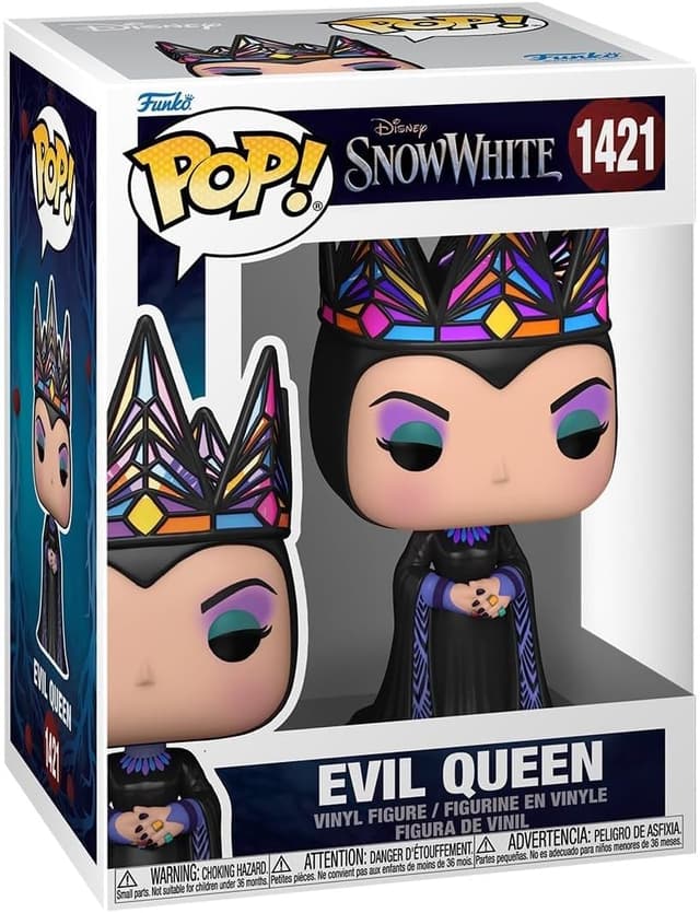 Detalle de Funko POP! Disney Snow White Live Action – Evil Queen Vinyl Figure (Official Collectible)