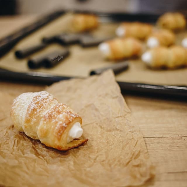 Thumbnail 6 de CULIMI Schaumrollen Formen (13 cm / 5,1") – 5er-Set Antihaft-Röhrchenform für Schillerlocken/Sahnerollen