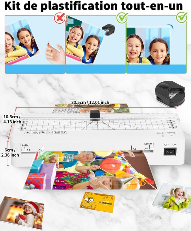 Thumbnail 5 de Plastifieuse A4 Chauffage Rapide 360 mm/min