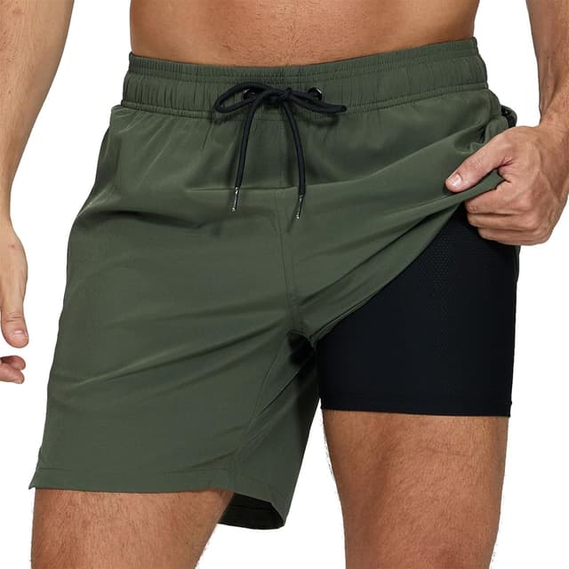 Imagen de Bañador 6 pulgadas secado rápido 2 en 1 en OfertitasTOP