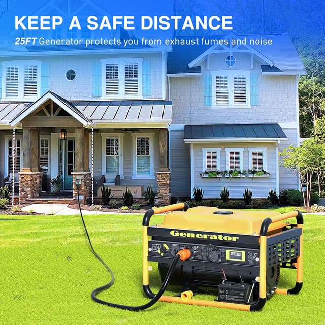 Thumbnail 5 de Nilight 30A 25FT Generator Extension Cord 7500W