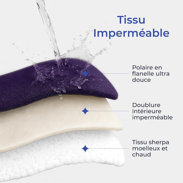 Thumbnail 1 de Dreamzie Plaid Imperméable Chien 127x152 cm