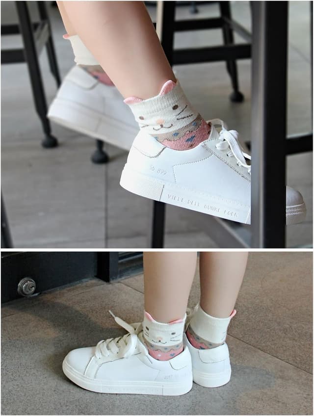 Thumbnail 4 de PUTUO Calzini per Bambina 5 Paia 2-11 Anni