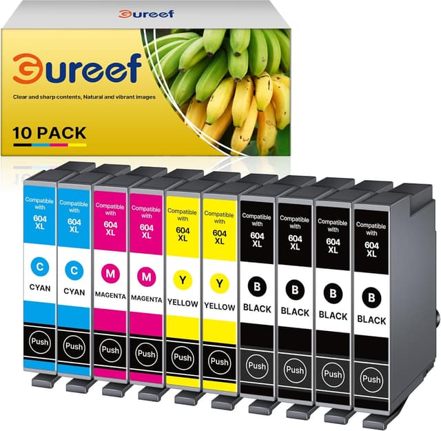 Detalle de Gureef 604XL Ink Cartridges for Epson 604XL Multipack 🖨