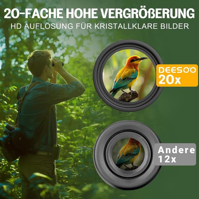 Thumbnail 1 de deesoo Jumelles compactes 20x đź”