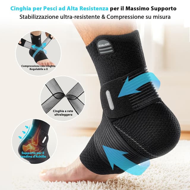 Thumbnail 2 de ZOELION Knöchelbandage XL Netzgewebe