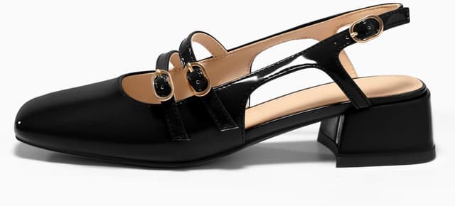 Thumbnail 5 de Coutgo Mary Jane Slingback Pumps 1.65 in