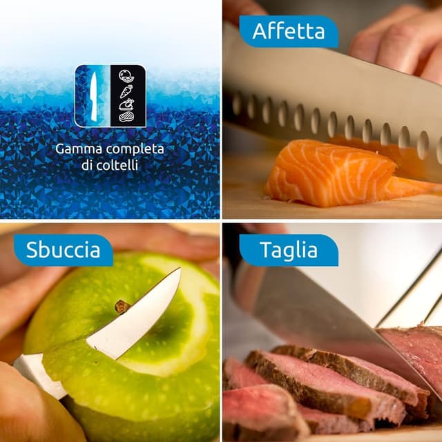 Thumbnail 2 de Lagostina Iceforce Coltello Santoku 18 cm