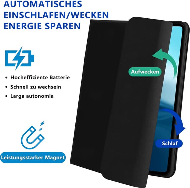 Thumbnail 6 de HOTLIFE iPad Air Tastaturhülle 60–80 Std