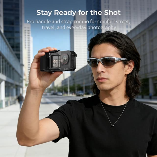 Detalle 2 de SMALLRIG 5826 poignée photo rue Osmo