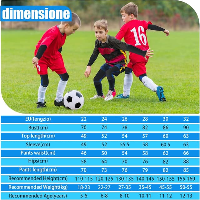 Thumbnail 3 de Fengzio Bambini Intimo Termico Set 2 pezzi