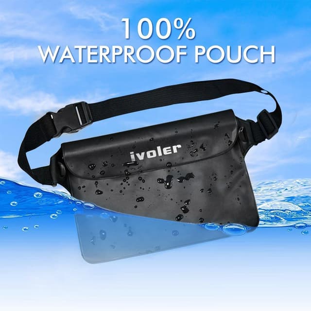 Detalle de Universal waterproof waist bag 2 pack