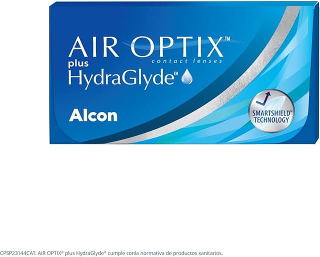 Detalle de Air Optix plus HydraGlyde -3,5 Diopt lentes mensuales Pack 6